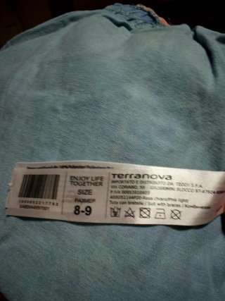 Tutina bimba rosa e jeans