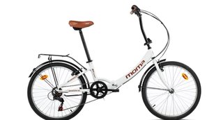 Bicicleta Plegable Moma Blanca