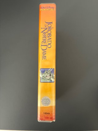Cinta VHS El Jorobado de Notre Dame