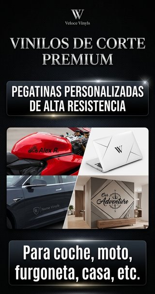 Vinilos y Pegatinas Personalizadas Premium