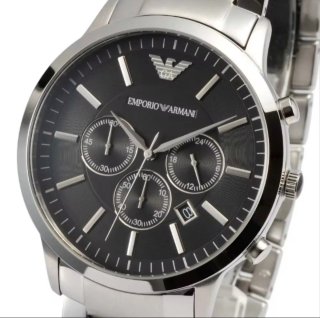 Reloj Emporio Armani AR2460 Hombre Negro/Plata