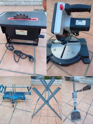 Lote Herramientas Carpintería y Jardín