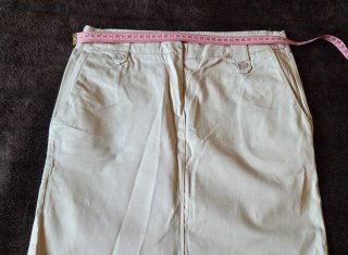 Minifalda Beige Talla S