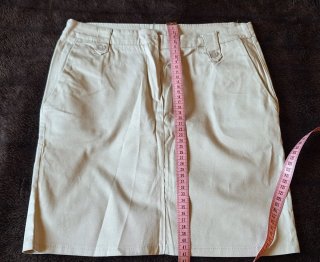 Minifalda Beige Talla S