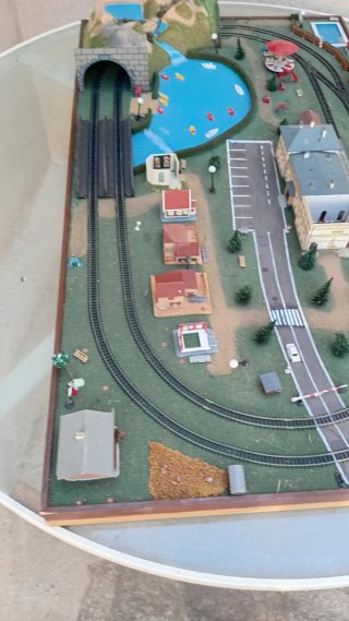 Maqueta artesanal IBERTREN Escala N