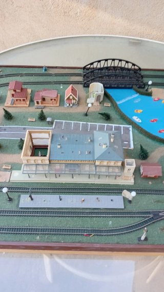 Maqueta artesanal IBERTREN Escala N