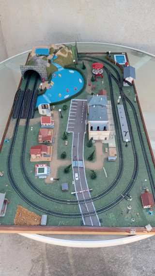 Maqueta artesanal IBERTREN Escala N