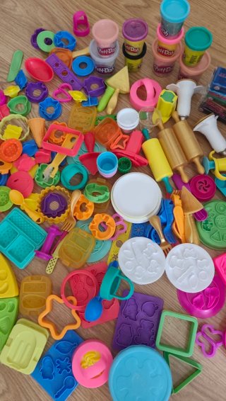 Kit Plastilina +100 Piezas Accesorios