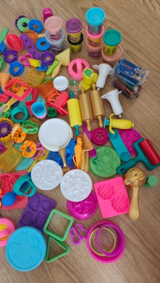 Kit Plastilina +100 Piezas Accesorios