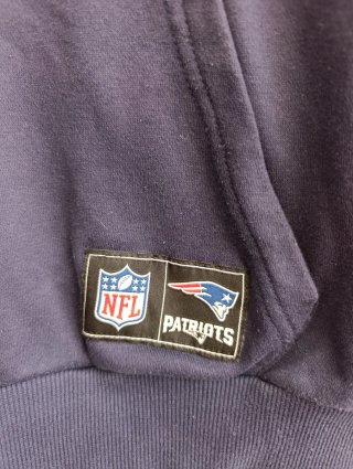 Felpa con cappuccio New England Patriots
