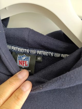 Felpa con cappuccio New England Patriots