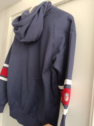 Felpa con cappuccio New England Patriots