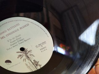 Vinile Franco Battiato L'era del Cinghiale Bianco