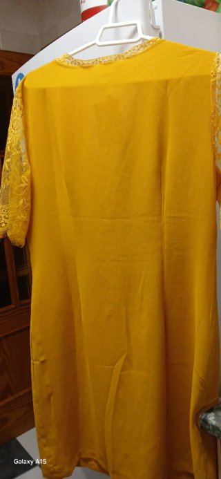 Vestido Contemplay Amarillo Talla L
