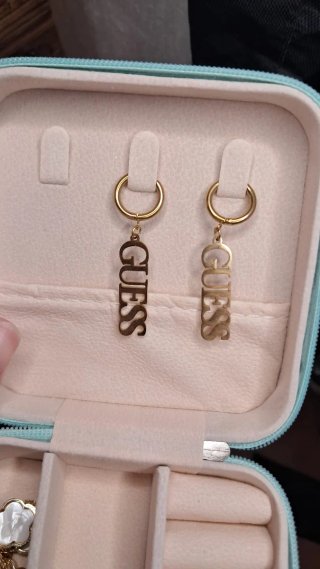 Pendientes Guess dorados