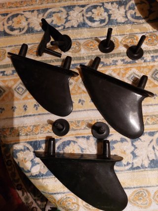 Quillas tabla surf + tornillos