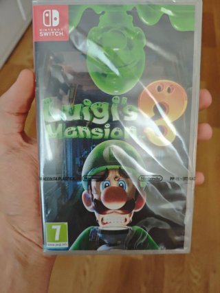 PRECINTADO Luigi's Mansion 3 Nintendo Switch 1 y 2
