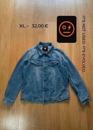 Chaqueta vaquera hombre de G-Star Raw (XL)