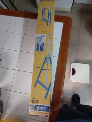 Caballete Plegable Extensible TOPCRAFT