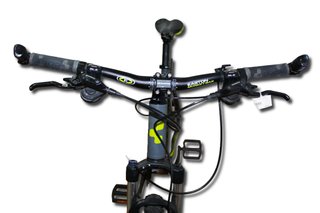 BICICLETA MONTAÑA CUBE ACID GRIS Y FLUOR T/L 27,5"