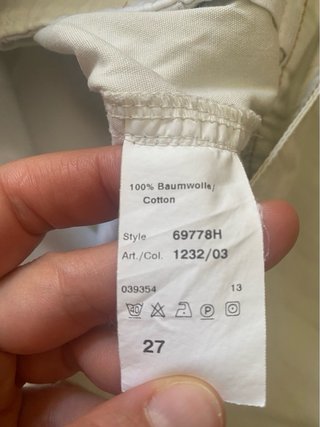 Pantalones cortos Shorts chino hombre Hattric 54