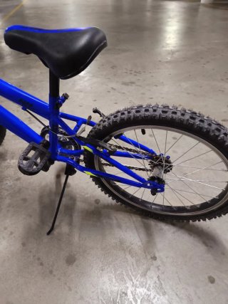 Bicicleta infantil azul