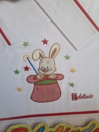 Juego Sábanas Cuna Bebelindo 80x130