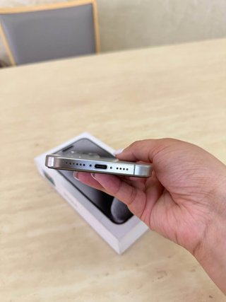 iPhone 15 Pro Max Gris/Plata
