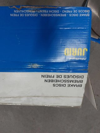 Juego 4 discos freno BMW E36 Jurid nuevos