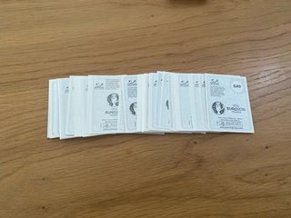 Lote 97 cromos Panini Euro 2016 Francia