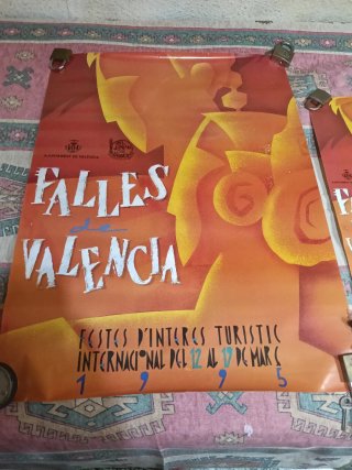 Carteles Fallas Valencia 1995 Originales