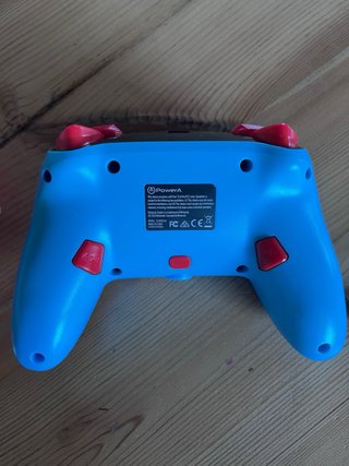 Mando Nintendo Switch Mario Azul