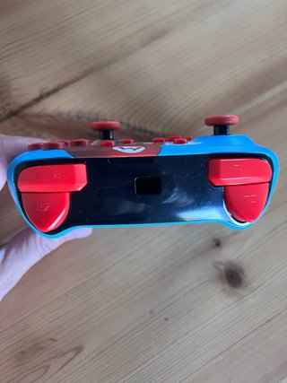 Mando Nintendo Switch Mario Azul