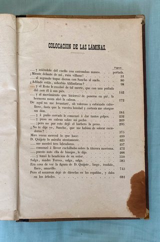 El Ingenioso Hidalgo DON QUIJOTE DE LA MANCHA