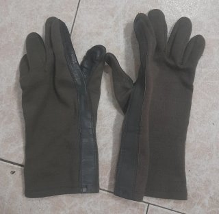 Guanti pilota USA Nomex