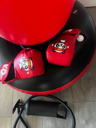 Saco de boxeo hinchable para niños