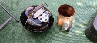 Barbacoa portatile Weber nera