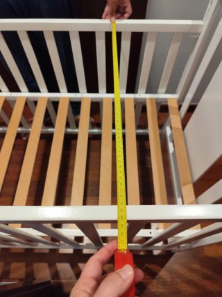 Cuna colecho madera