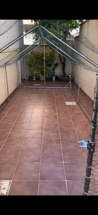 Gallinero Metálico 6x2.6x2m