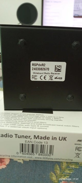 Receptor SDR SDRplay RSPdx-R2
