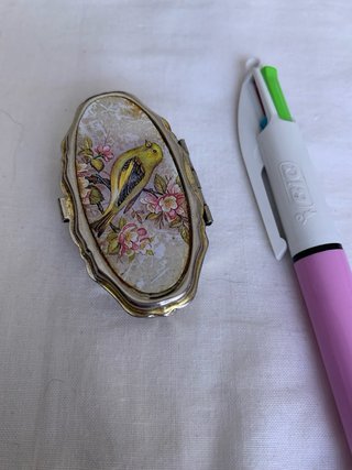 3 Scatole Decorative Antiche per Pastiglie