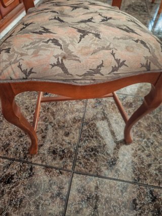 Mesa de comedor de madera Regalo 4 sillas