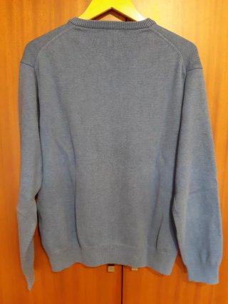 Jersey Gant Azul V-Neck talla L
