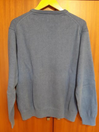 Jersey Gant Azul V-Neck talla L