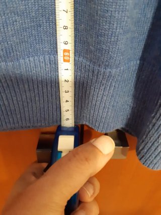 Jersey Gant Azul V-Neck talla L