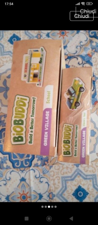 Set costruzioni BioBuddi Green Village