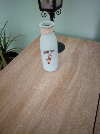 Juego 3 Botellas Decorativas Vintage