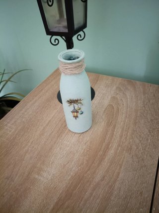 Juego 3 Botellas Decorativas Vintage