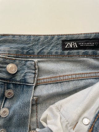 Pantalón vaquero recto azul