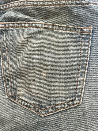 Pantalón vaquero recto azul
